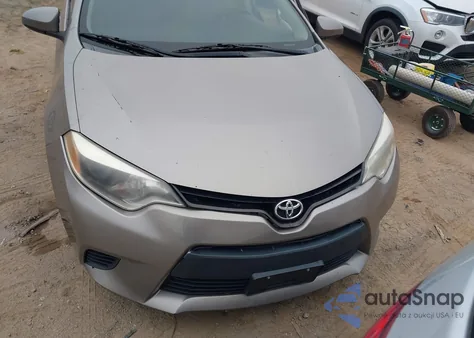 2014 Toyota Corolla Le Eco z USA, uszkodzony, nr VIN 2T1BPRHE4EC157858